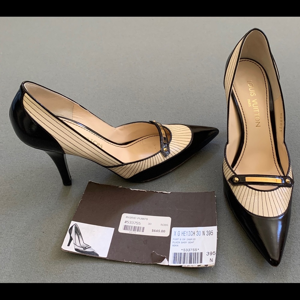 Vintage Louis Vuitton heels- pre loved
